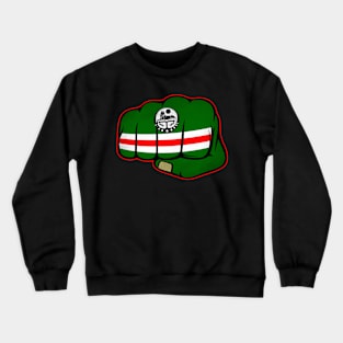 Chechen Fist, Chechnya Fighter, Chechnya Crewneck Sweatshirt